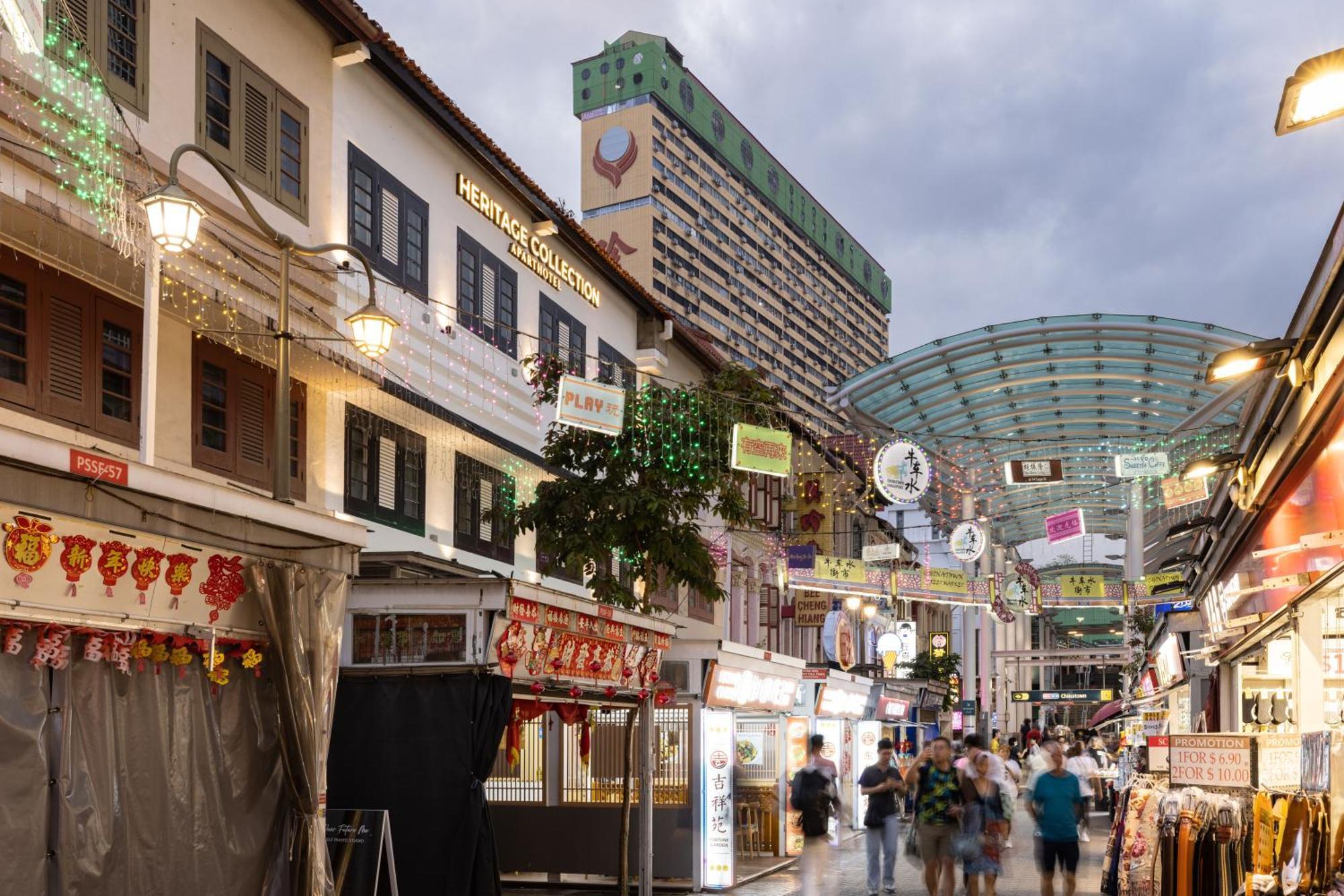 Heritage Collection On Pagoda - Mobile App Check-In Singapur Exterior foto